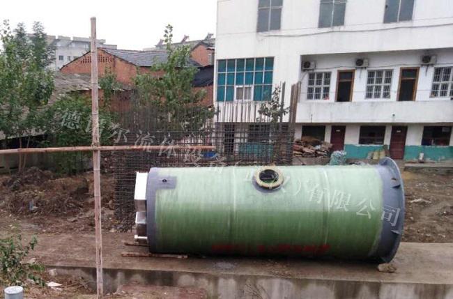 天门两台一体化预制泵站项目|一体化泵站案例|德诺尔流体设备(武汉)
