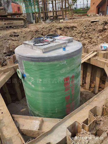 江滩码头一体化提升泵站项目|一体化泵站案例|德诺尔流体设备(武汉)